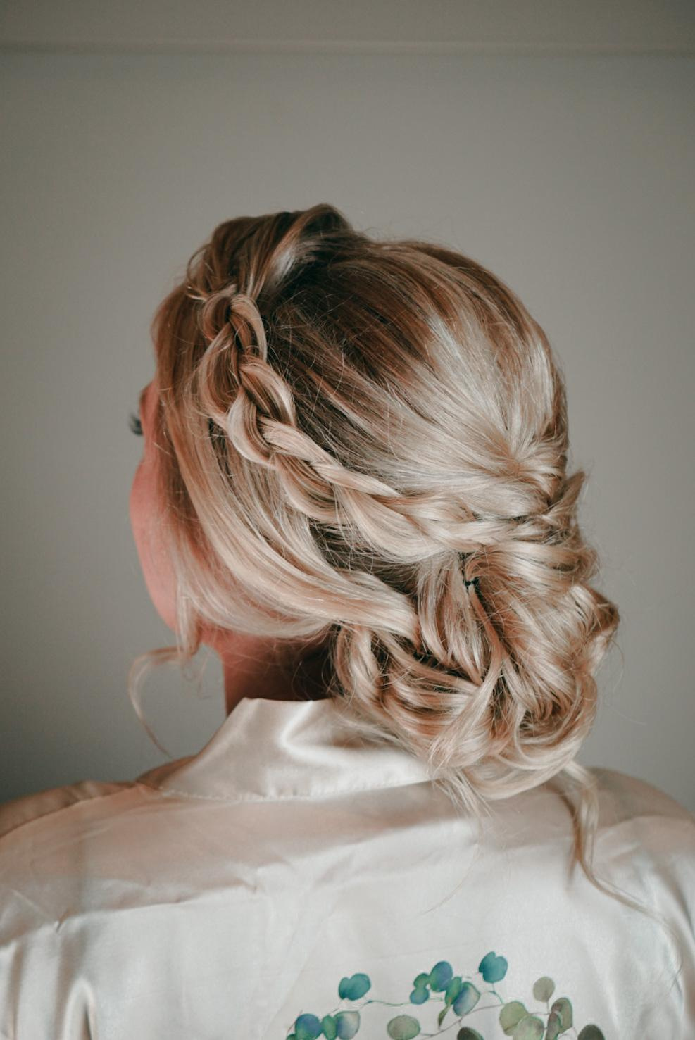 Wedding Hairstyle. DiaBeauty | Makeup and Hairstyle Barcelona, Castelldefels, Sitges