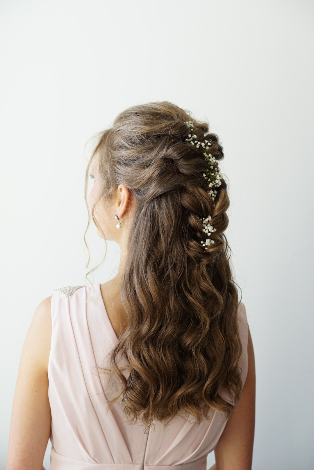 Wedding Hairstyle. DiaBeauty | Makeup and Hairstyle Barcelona, Castelldefels, Sitges