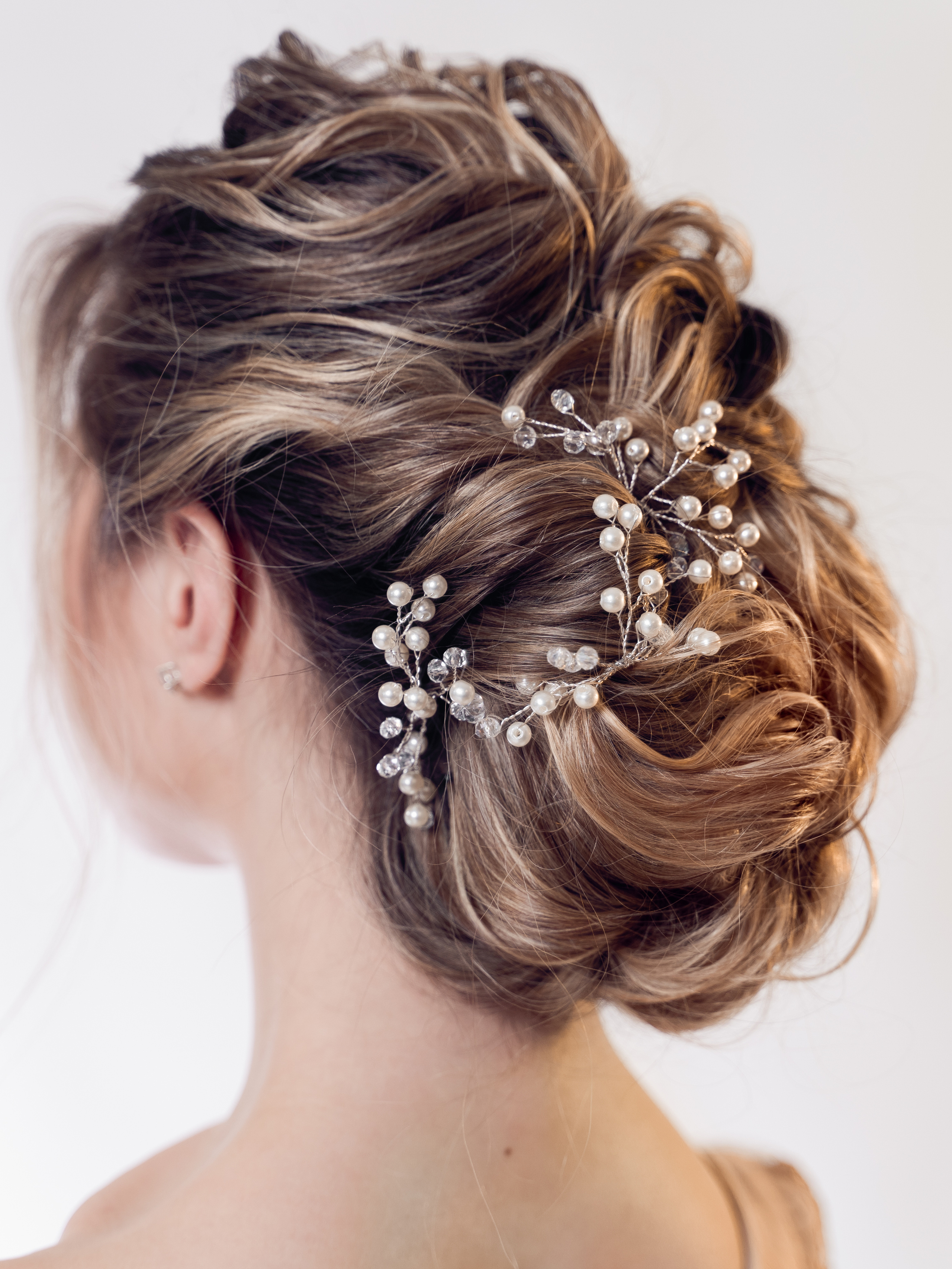 Wedding Hairstyle. DiaBeauty | Makeup and Hairstyle Barcelona, Castelldefels, Sitges
