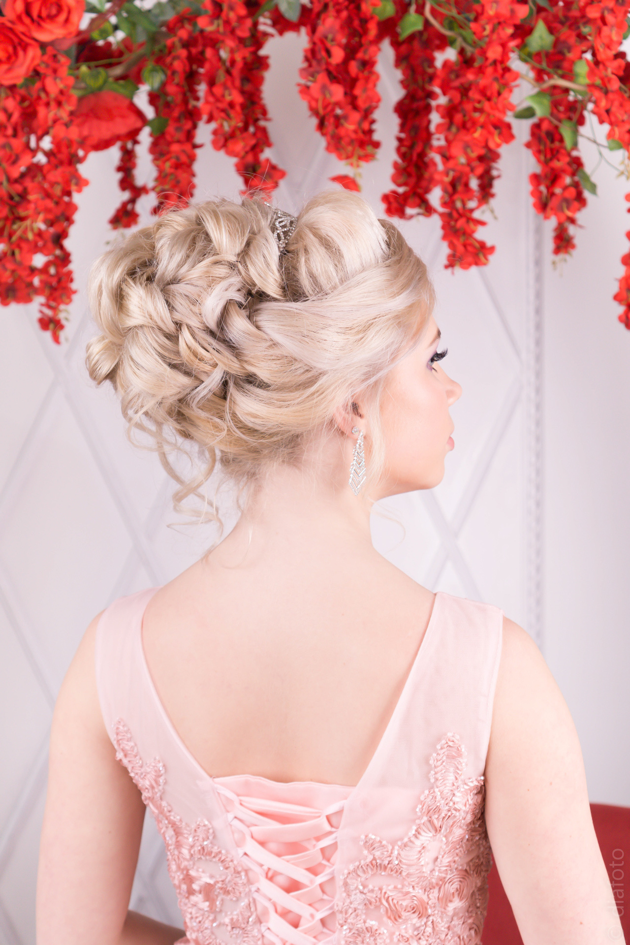 Wedding Hairstyle. DiaBeauty | Makeup and Hairstyle Barcelona, Castelldefels, Sitges